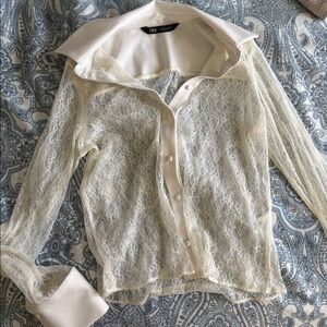 Zara lace blouse
